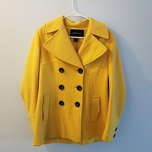 Yellow peacoat
